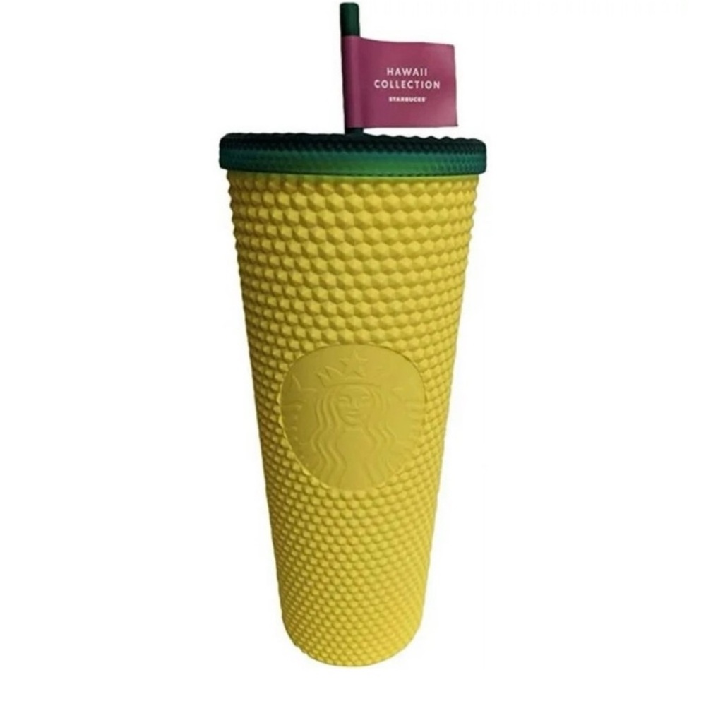 Hawaii Exclusive Starbucks Hawaii Yellow Textured Tumbler